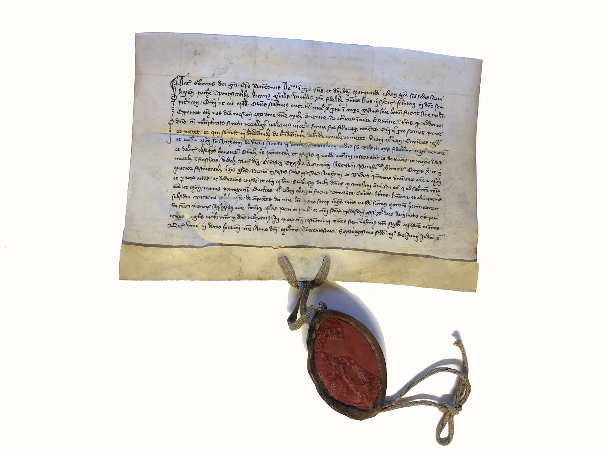 Parchment with seal